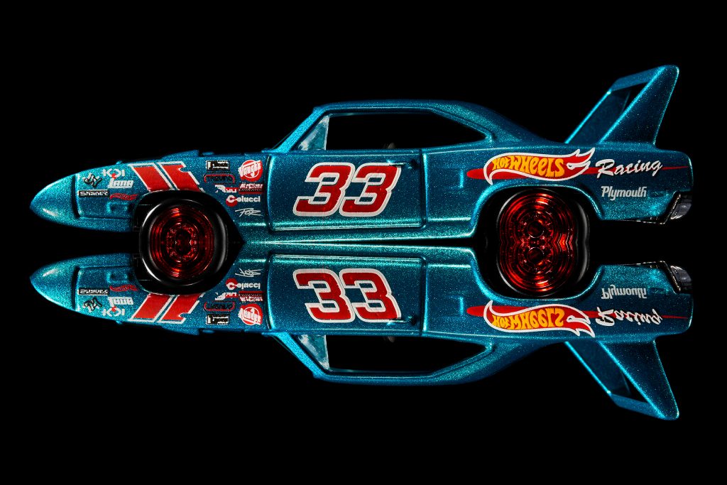 photographic artwork of a plymouth superbird by patrick steel